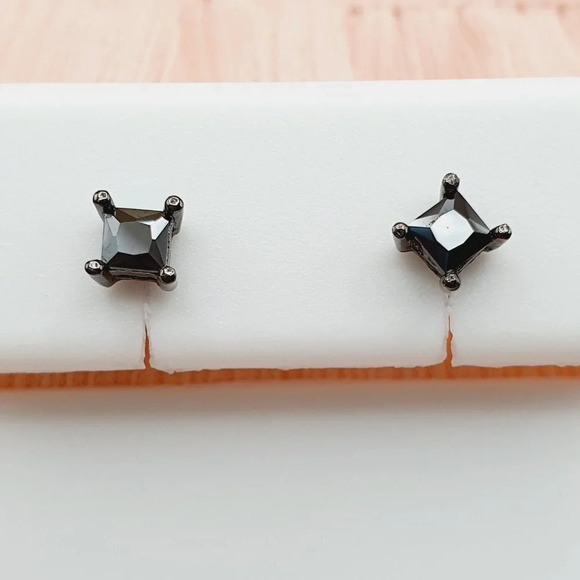 3MM S925 Sterling Silver CZ Stud Earrings for Women/Girl, US19251019 - Picture 8 of 12